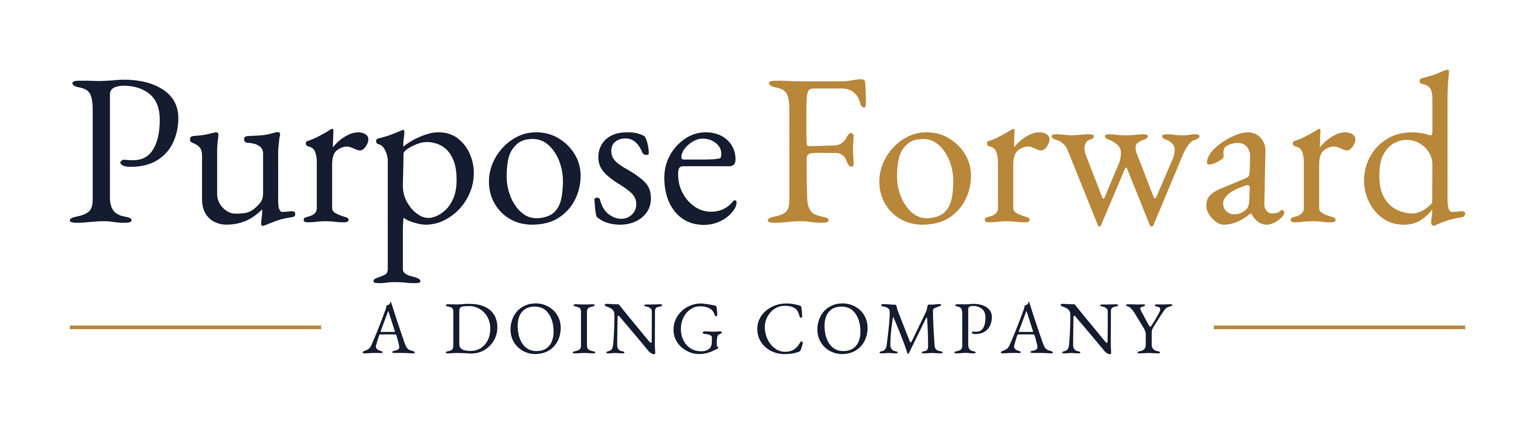 Purpose Forward - A Doing Company